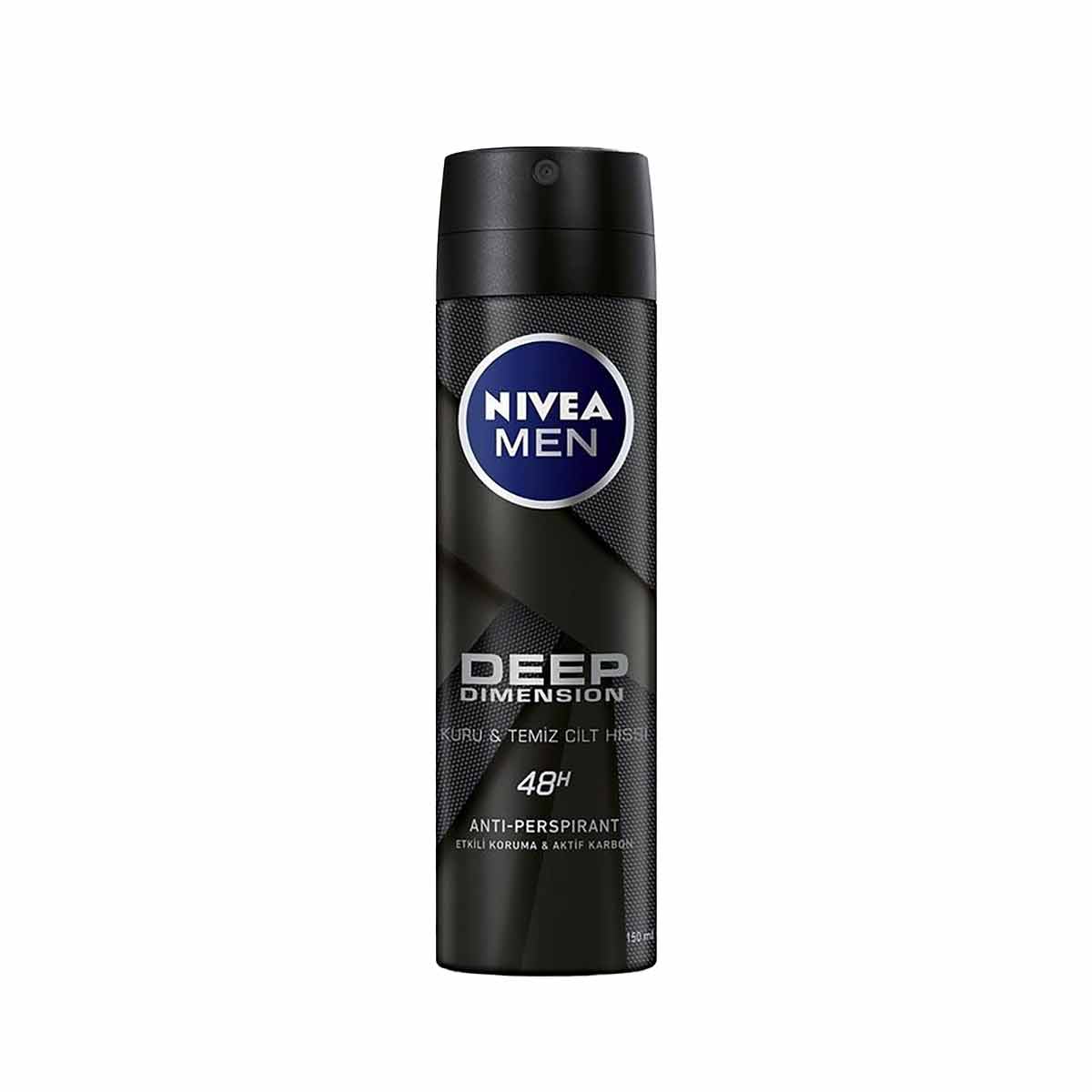 اسپری زیربغل مردانه نیوا Nivea مدل DEEP DIMENSION حجم  150 میل