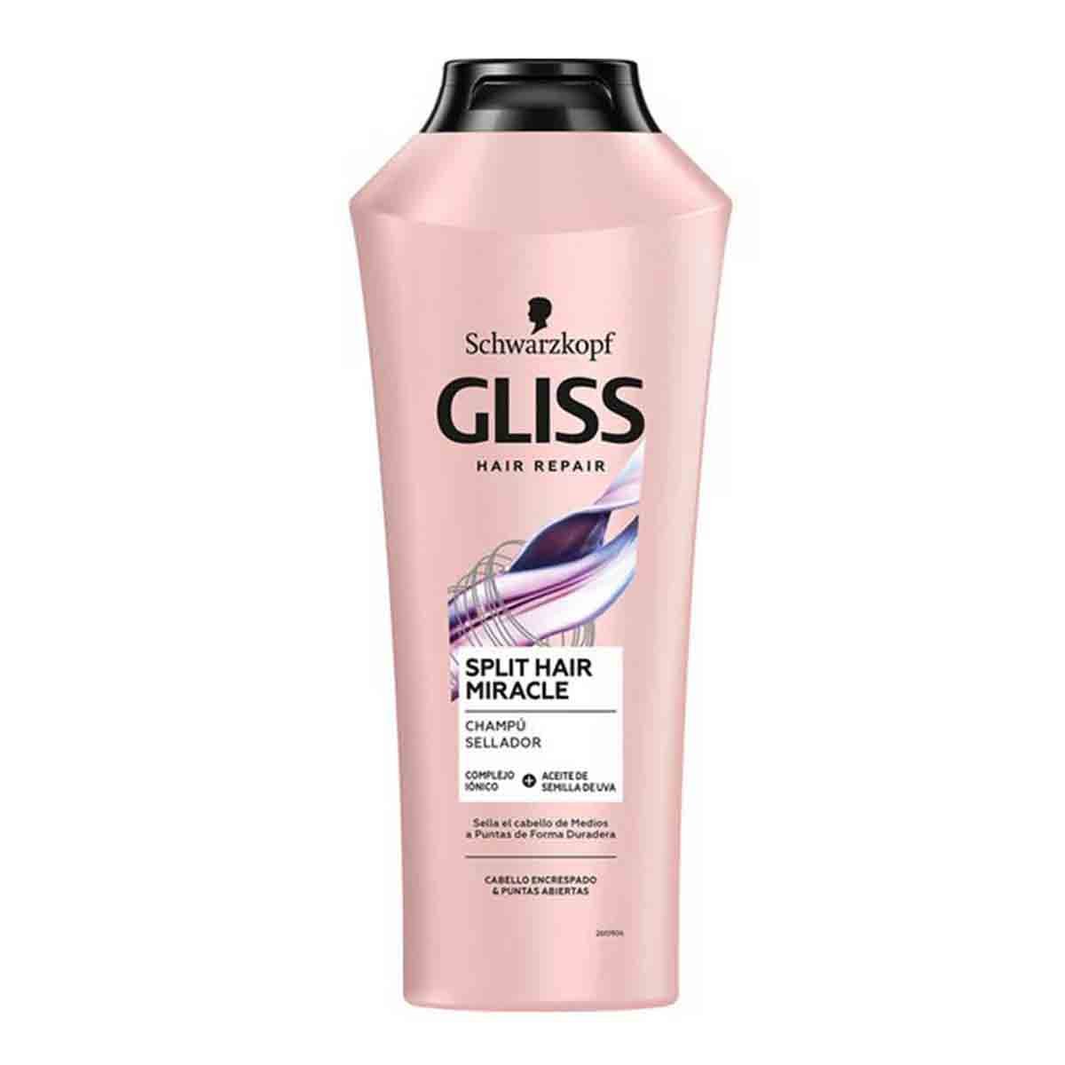 شامپو گلیس Gillis مدل SPLIT HAIR MIRACLE حجم 370 میل