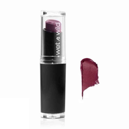 رژلب مات مگا لست وت اند وایلد wet n wild مدل Ravin Raisin E916D