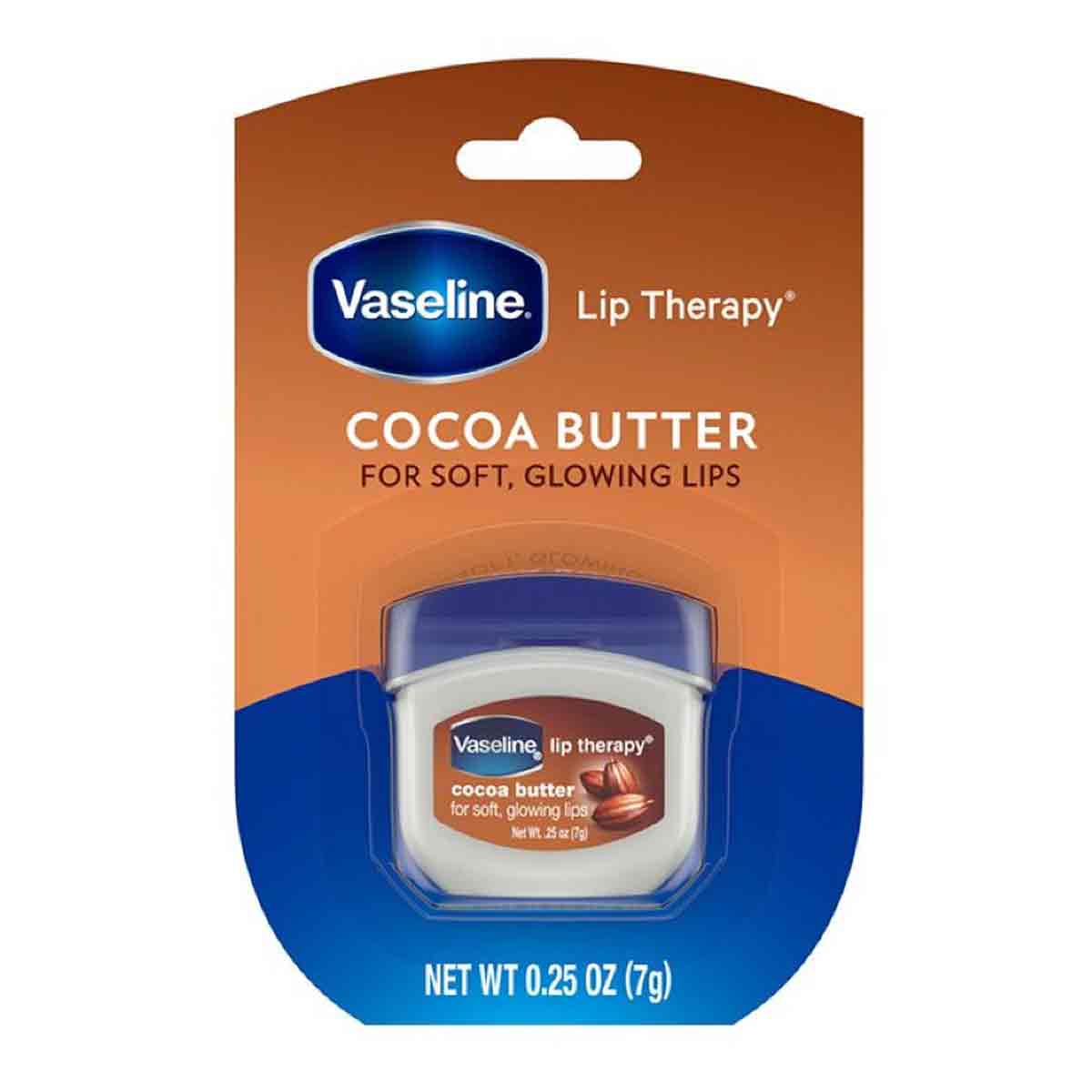 بالم لب درمانی (بوم لب) وازلین Vaseline مدل Cocoa Butter حجم 7 گرم