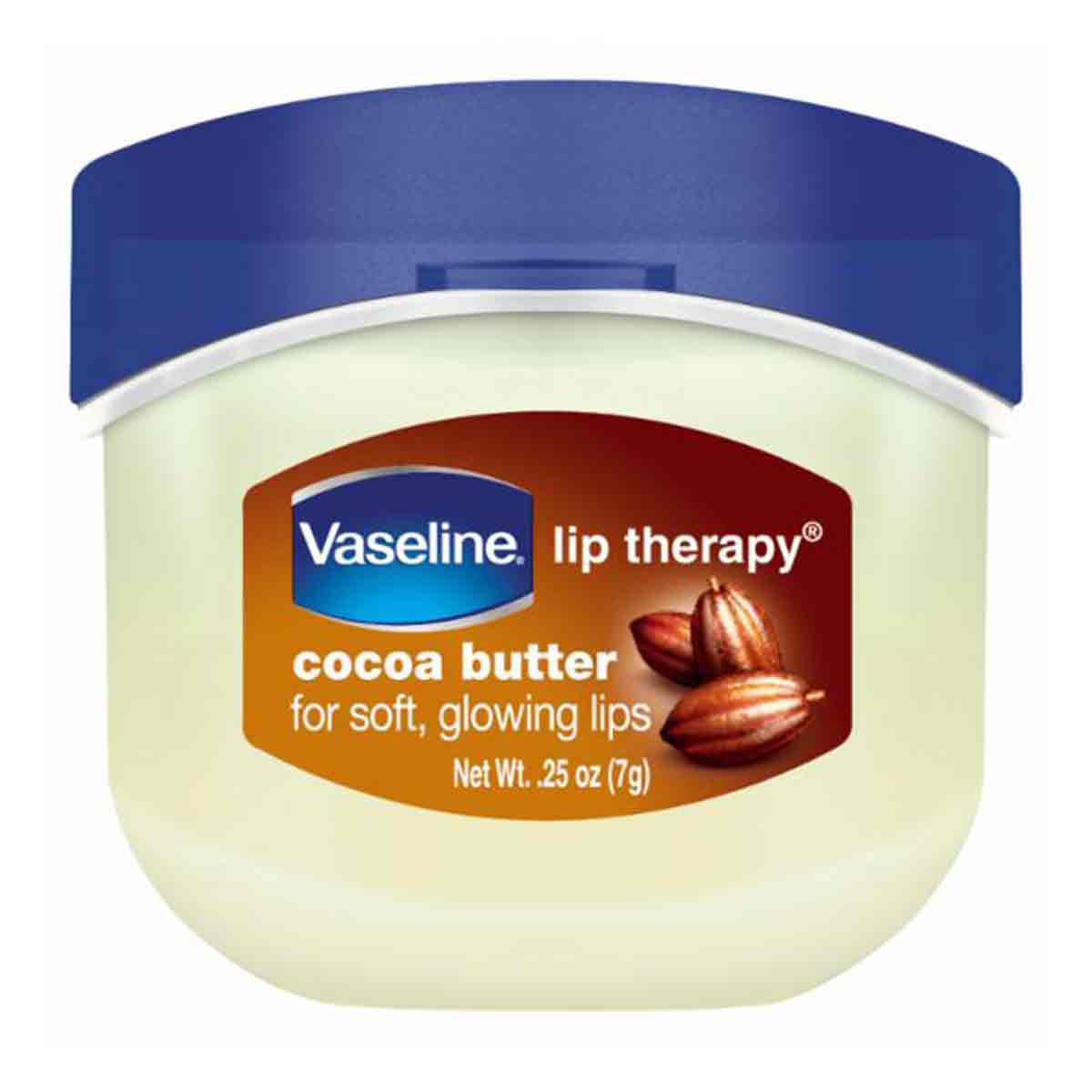 بالم لب درمانی (بوم لب) وازلین Vaseline مدل Cocoa Butter حجم 7 گرم