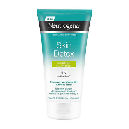 اسکراب لایه بردار پوست Neutrogena-نوتروژینا  حاوی خاک رس مدل  (2-in-1)skin Detox حجم 150 میل