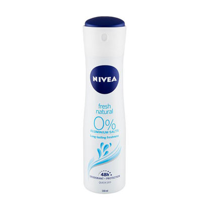 اسپری ضد تعریق زنانه Nivea نیوآ مدل Fresh Natural حجم 150 میلی لیتر