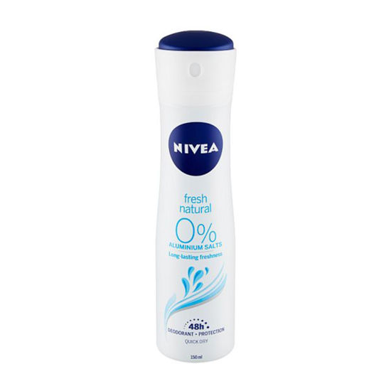 اسپری ضد تعریق زنانه Nivea نیوآ مدل Fresh Natural حجم 150 میلی لیتر