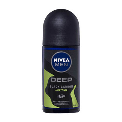 رول مردانه نیوا nivea سری Deep مدل  Black carbon espressoحجم 50 میل