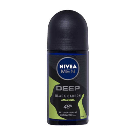 رول مردانه نیوا nivea سری Deep مدل  Black carbon espressoحجم 50 میل