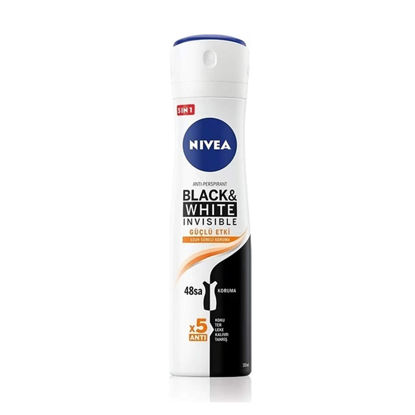 اسپری ضد تعریق زنانه Nivea نیوآ مدل black & white invisibleحجم 150 میلی لیتر