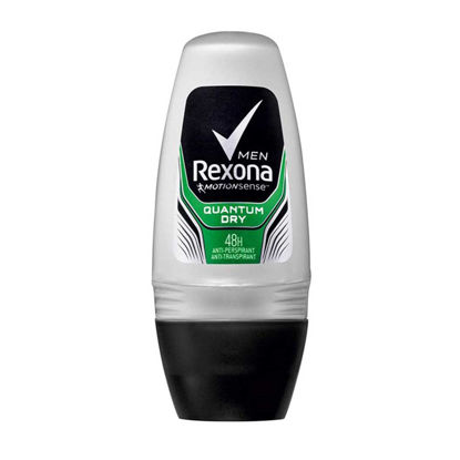 مام رول مردانه  رکسونا - Rexona مدل Quantum dry و 48 ساعته ، حجم 50 میل