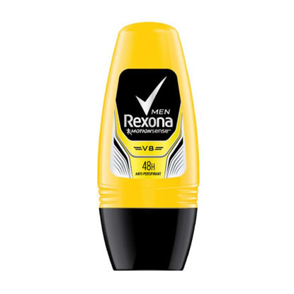 مام رول مردانه رکسونا - Rexona  مدل V8 و 48 ساعته ، حجم 50 میل