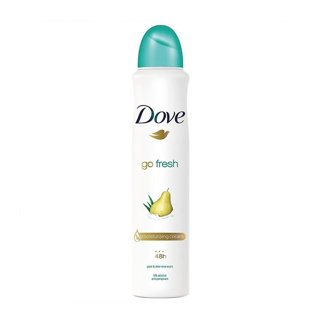 اسپری داو DOVE زنانه مدل  GO freshl  و 48 ساعته حجم 250 میل