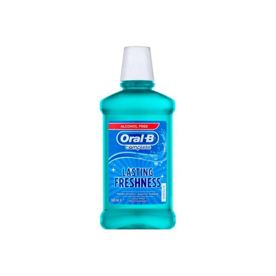 دهانشویه اورال بی Oral B مدل Lasting Freshness حجم  500 میل