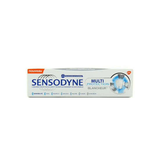 خمیردندان محافظت کننده سنسوداین Sensodyne مدل  Multi Protection blancheur حجم 75 میل