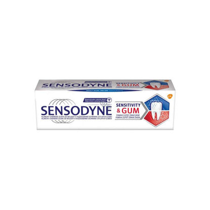 خمیر دندان سنسوداین Sensodyne مدل sensitivity and gum حجم 75میلی لیتر