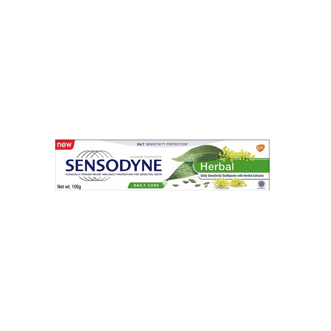 خمیردندان سنسوداین  Sensodyne مدل Herbal Fresh حجم 75 میل