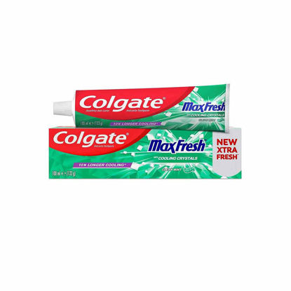 خمیر دندان کلگیت Colgate سری Max Fresh مدل Clean Mint وزن 100 میل