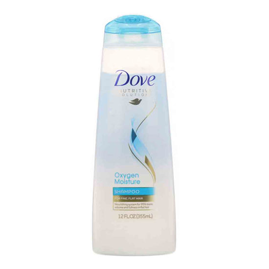 شامپو مرطوب کننده و آبرسان داو  DOVE مدل oxygen moisture حجم 355 میل