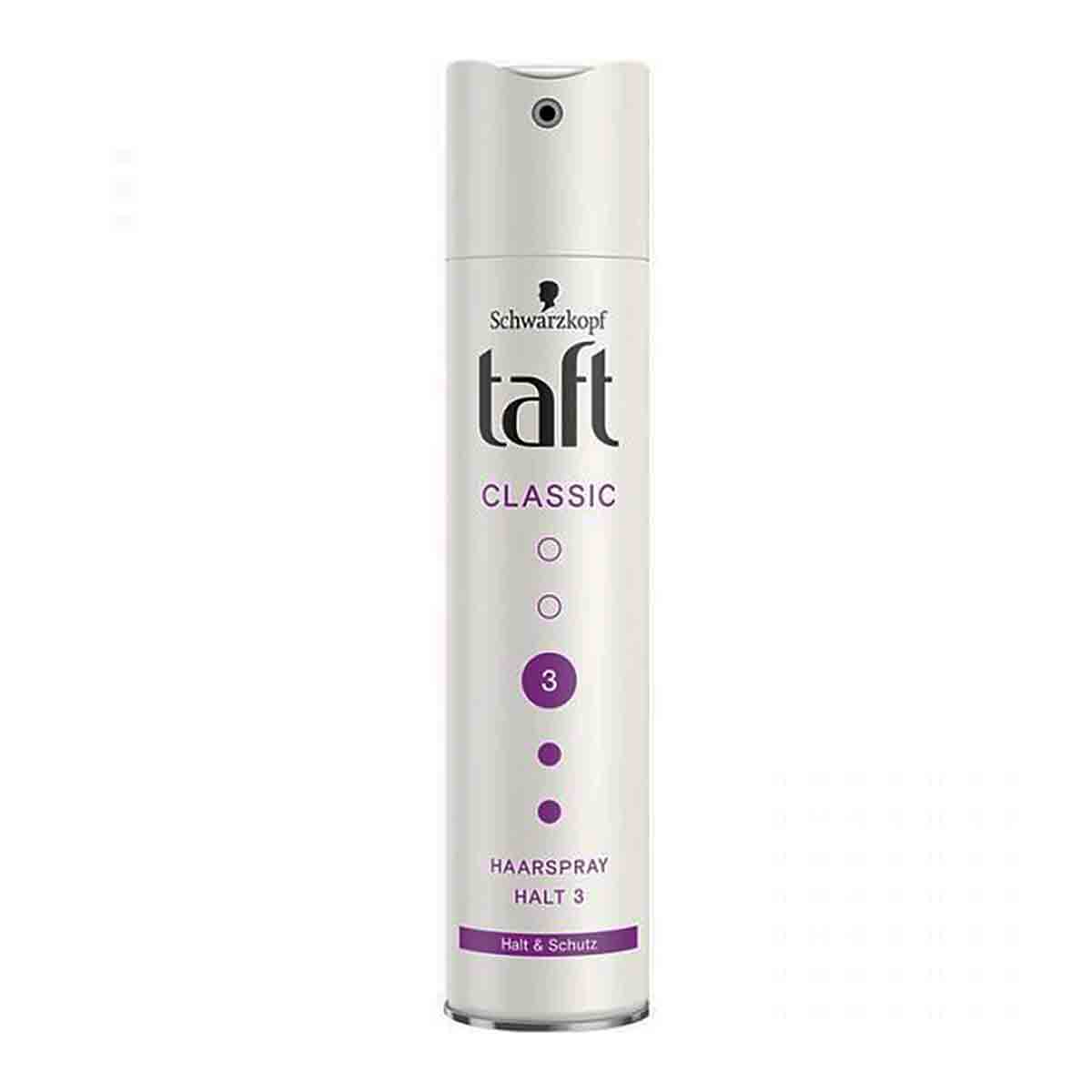 اسپری نگهدارنده حالت مو تافت Taft مدل Classic حجم 250 میلی لیتر