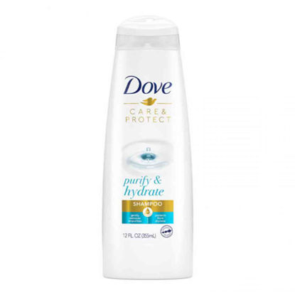 شامپو داو DOVE مدل purity & hydrate حجم 355 میل