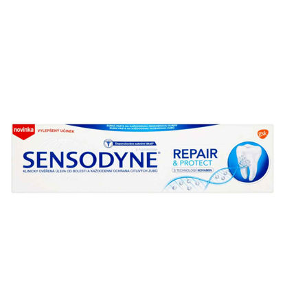  خمیردندان ترمیم کننده سنسوداین Sensodyne مدل Repair and Protect Mint حجم 75 میلی لیتر 