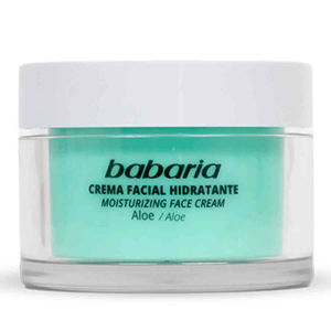 کرم مرطوب کننده و آبرسان 24 ساعت صورت باباریا babaria مدل آلوورا حجم 50 میل