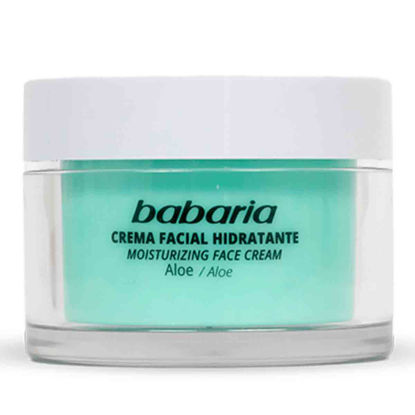 کرم مرطوب کننده و آبرسان 24 ساعت صورت باباریا babaria مدل آلوورا حجم 50 میل