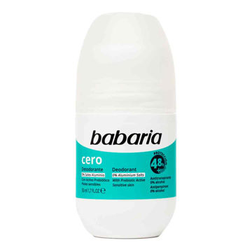 مام رول ضد تعریق 48 ساعته باباریا babaria مدل سرو Cero حجم 50 میل