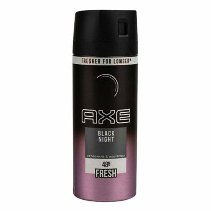  اسپری بدن آکس Axe مدل Black night حجم 150 میل