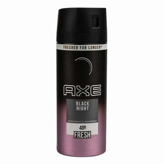 اسپری بدن آکس Axe مدل  Black night حجم 150 میل