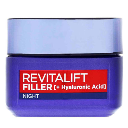 کرم شب ضد چروک لورال Loreal مدل Revitalift Filler Gece حجم 50 میل