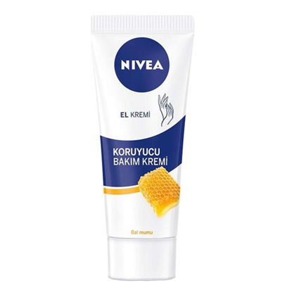 کرم مرطوب کننده دست نیوا NIVEA مدل soft حاوی موم و عسل حجم 75 میل 