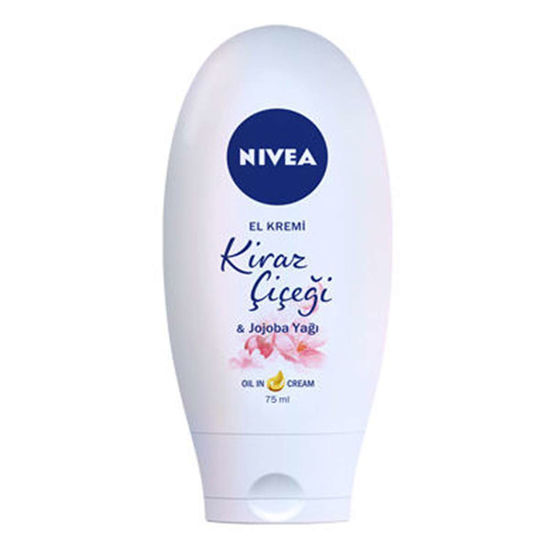 کرم مرطوب کننده دست نیوا Nivea حاوی شکوفه گیلاس و روغن جوجوبا حجم 75 میلی لیتر