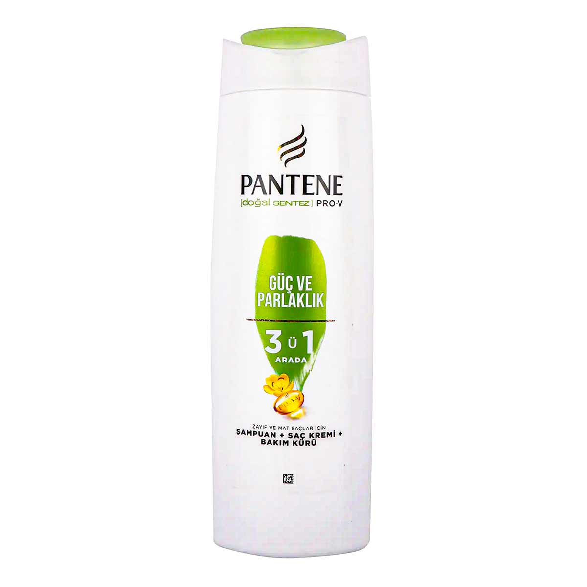 شامپو تقویت کننده و تغذیه کننده مو 3 در 1 پنتن Pantene مناسب موهای ضعیف و کدر حجم 400 میل