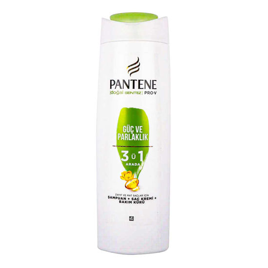 شامپو تقویت کننده و تغذیه کننده مو 3 در 1 پنتن Pantene مناسب موهای ضعیف و کدر حجم 400 میل