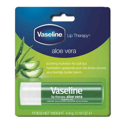  بالم لب وازلین Vaseline مدل Aloe vera وزن 20 گرمی