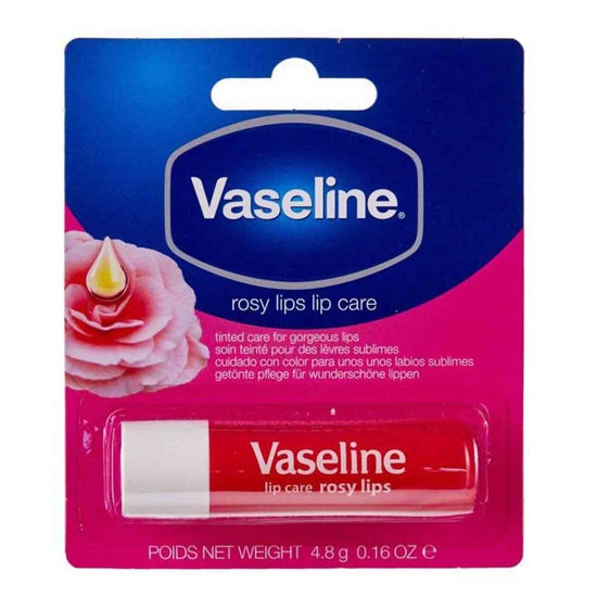 بالم لب وازلین vaseline مدل Rosy Lips وزن ۲۰ گرم