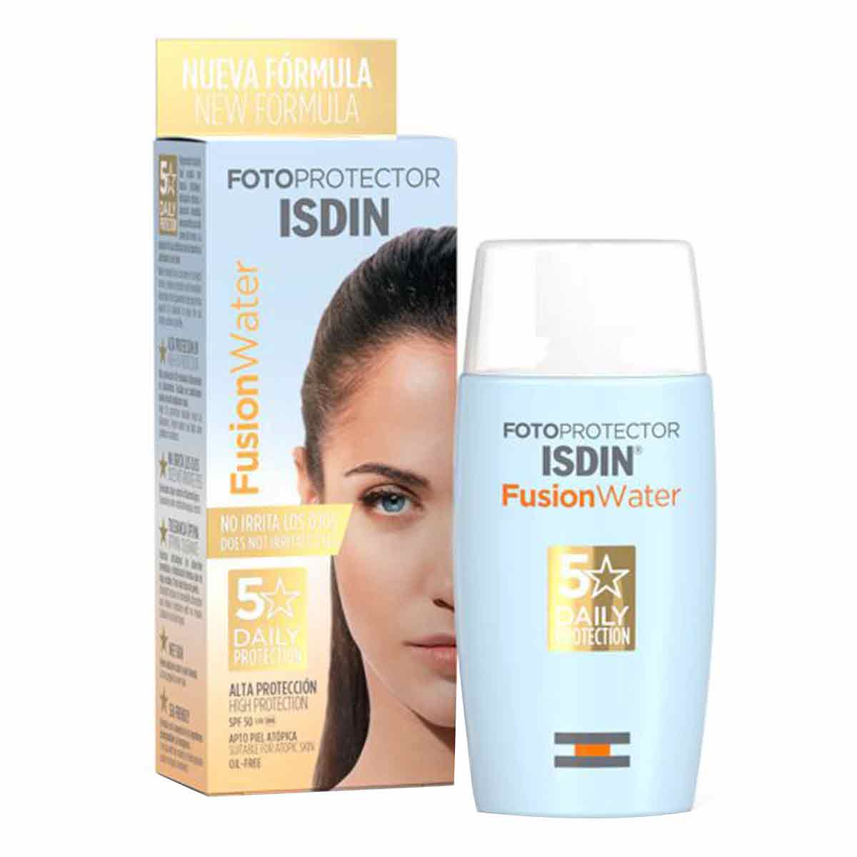  کرم ضدآفتاب ایزدین Isdin مدل fusion water حجم 50 میل