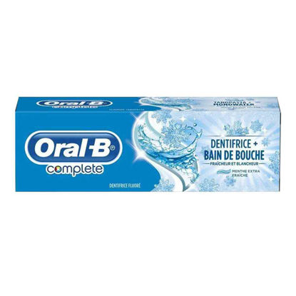 خمیر دندان اورال بی Oral-B سری Complete مدل Bouche حجم ۷۵ میل