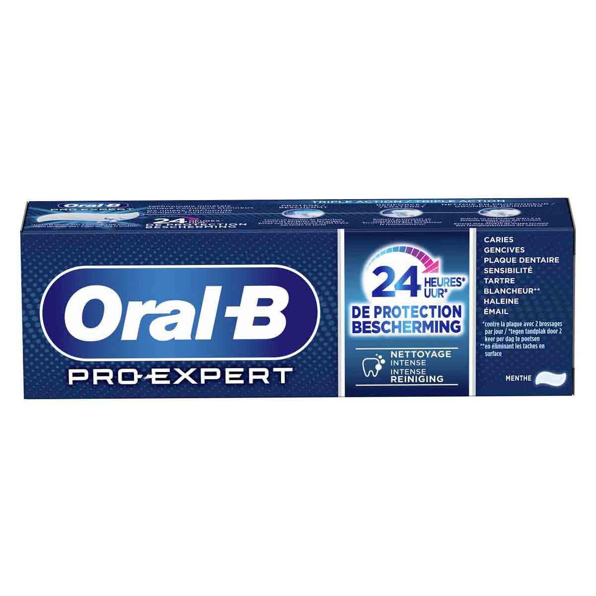 خمیردندان اورال بی Oral-B سری Pro Expert مدل Intense reiniging حجم 75 میل 