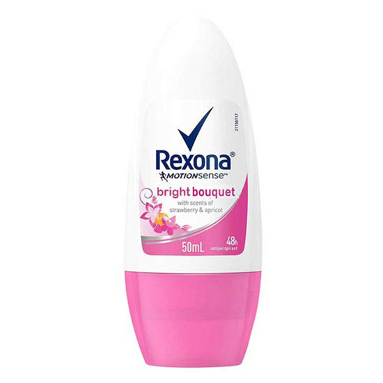 مام رول رکسونا Rexona مدل bright bouquet ضد تعریق زنانه 48 ساعته حجم 50 میل