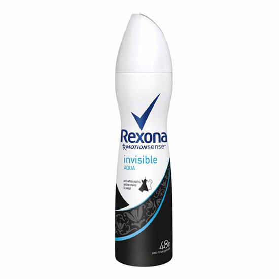 اسپری ضد تعریق زنانه رکسونا Rexona مدل Invisible Aqua حجم 200 میل