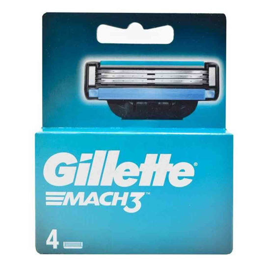 یدک ژیلت GILLETTE مچ تری 4 عددی سه لبه