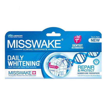  خمیر دندان سفید کننده روزانه MISSWAKE حجم100 میل