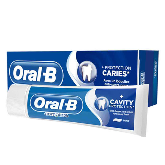 خمیر دندان اورال بی Oral-B سری  Complete مدل  CARIES  حجم  ۷۵ میل