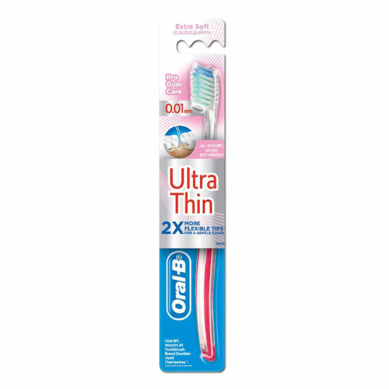 مسواک اورال بی Oral b سری UltraThin مدل Pro Gum Care با برس خیلی نرم