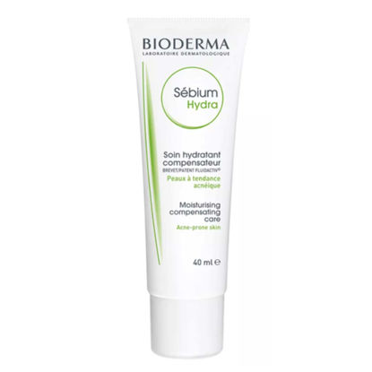 امولسیون بایودرما Bioderma مرطوب کننده Sebium Hydra مناسب پوست مستعد آکنه 40 میل 