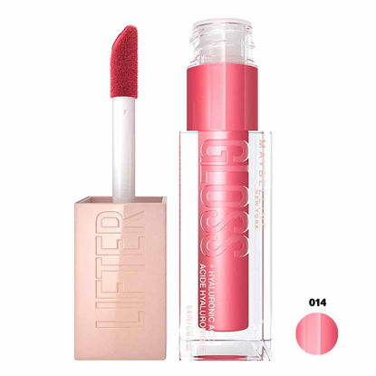 لیپ گلاس میبلین مدل لیفتر گلاس Lifter Gloss رنگ 014 HEAT 