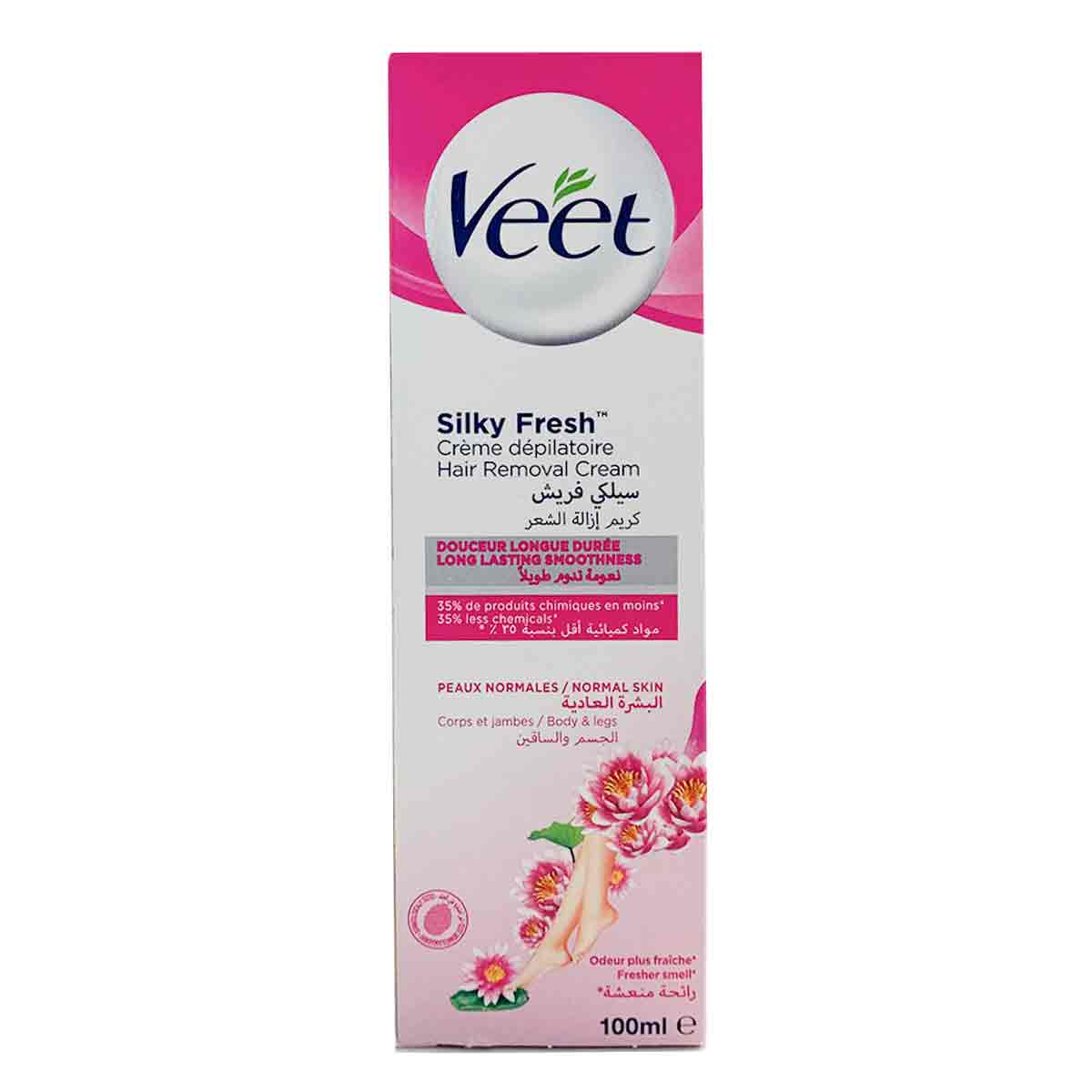  کرم موبر ویت Veet پوستهای نرمال 100 میل