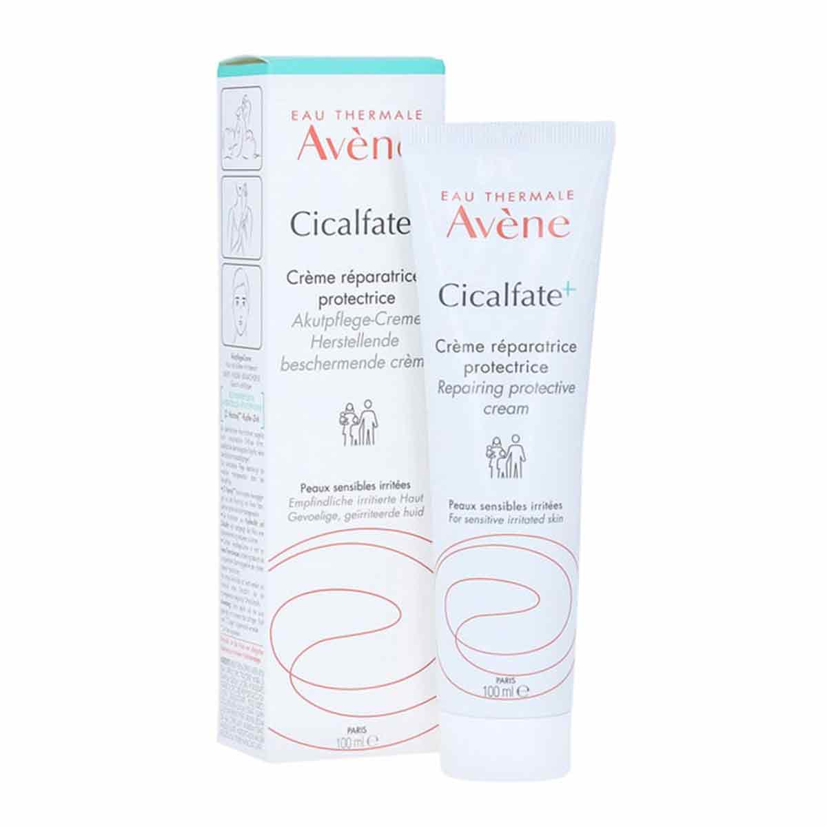 کرم ترمیم کننده سیکالفیت Cicalfate اون Avene مناسب پوست های حساس و حجم 100 میل