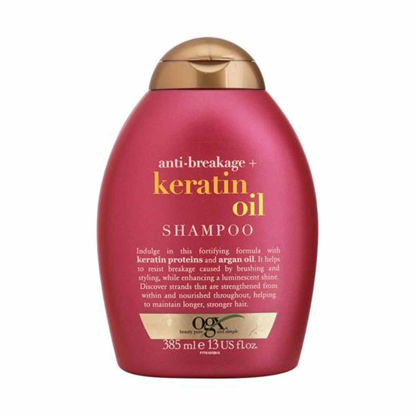  شامپو ترمیم کننده مو او جی ایکس Ogx مدل Keratin Oil حجم 385 میل 