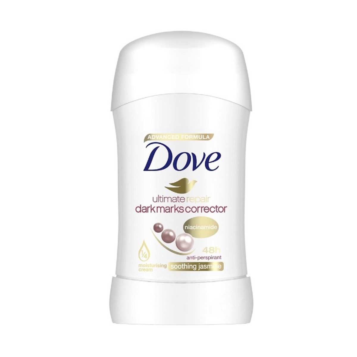 استیک ضد تعریق زنانه داو Dove مدل  darkmarks corrector soothing jasmine وزن  40 گرم